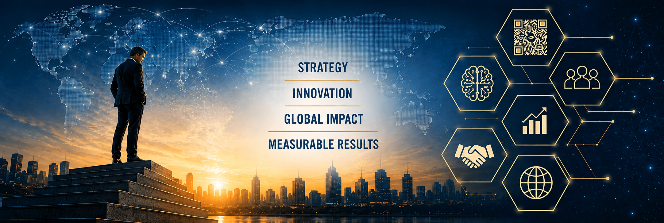 Strategy, innovation, global impact and measurable results